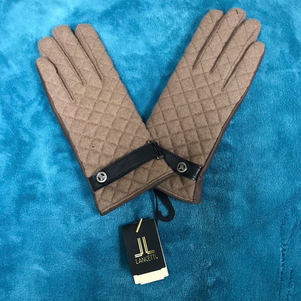 Renoma Paris Brown Winter Gloves